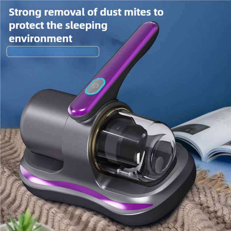 DS NA Blue Handheld Dust Mite Vacuum Cleaner - Cordless, High Suction Power, USB