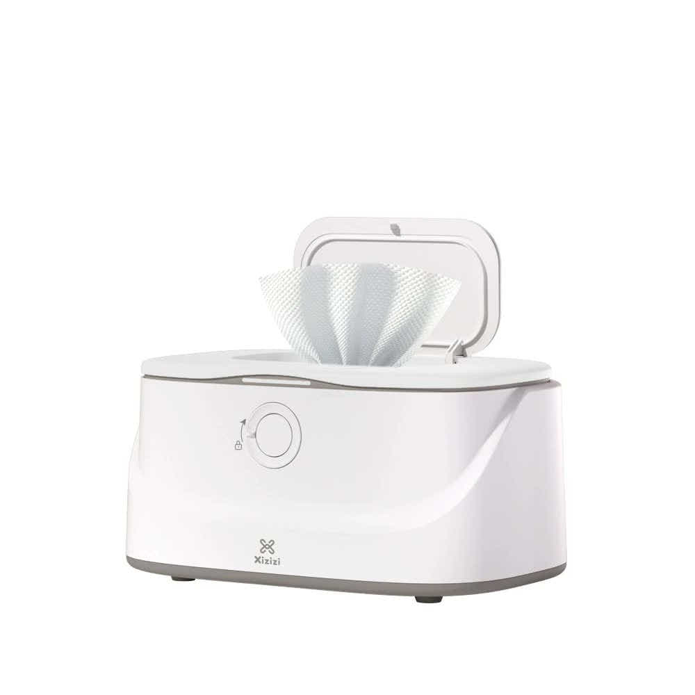 DS NA White USB-Powered Baby Wet Wipes Warmer - Portable and Adjustable Heating