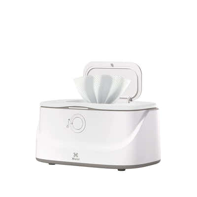 DS NA White USB-Powered Baby Wet Wipes Warmer - Portable and Adjustable Heating