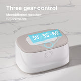 DS NA Grey USB-Powered Baby Wet Wipes Warmer - Portable and Adjustable Heating