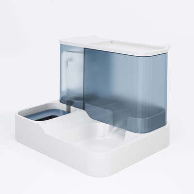 DS NA Blue Pet Feeder 3L Automatic Cat Feeder and Water Dispenser - Hassle-Free