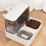 DS NA Blue Pet Feeder 3L Automatic Cat Feeder and Water Dispenser - Hassle-Free