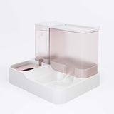 DS NA Pink Pet Feeder 3L Automatic Cat Feeder and Water Dispenser - Hassle-Free