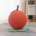 DS NA Adorable Orange-Shaped Cat Scratcher - Durable Sisal & Soft Base