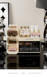 DS NA Spacious Cosmetic Organizer - Multi-Functional Vanity Storage for Lipstick