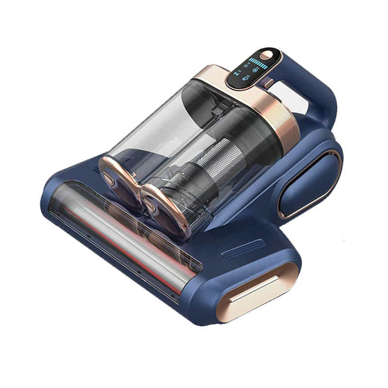 DS NA LF-LP018 Blue Cordless Mite Vacuum Cleaner with LED Display - Powerful 120