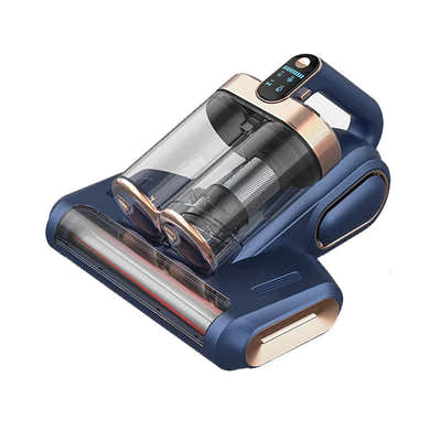 DS NA LF-LP018 Blue Cordless Mite Vacuum Cleaner with LED Display - Powerful 120