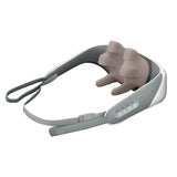DS NA Grey Portable Shiatsu Neck and Shoulder Massager with Heat | Rechargeable