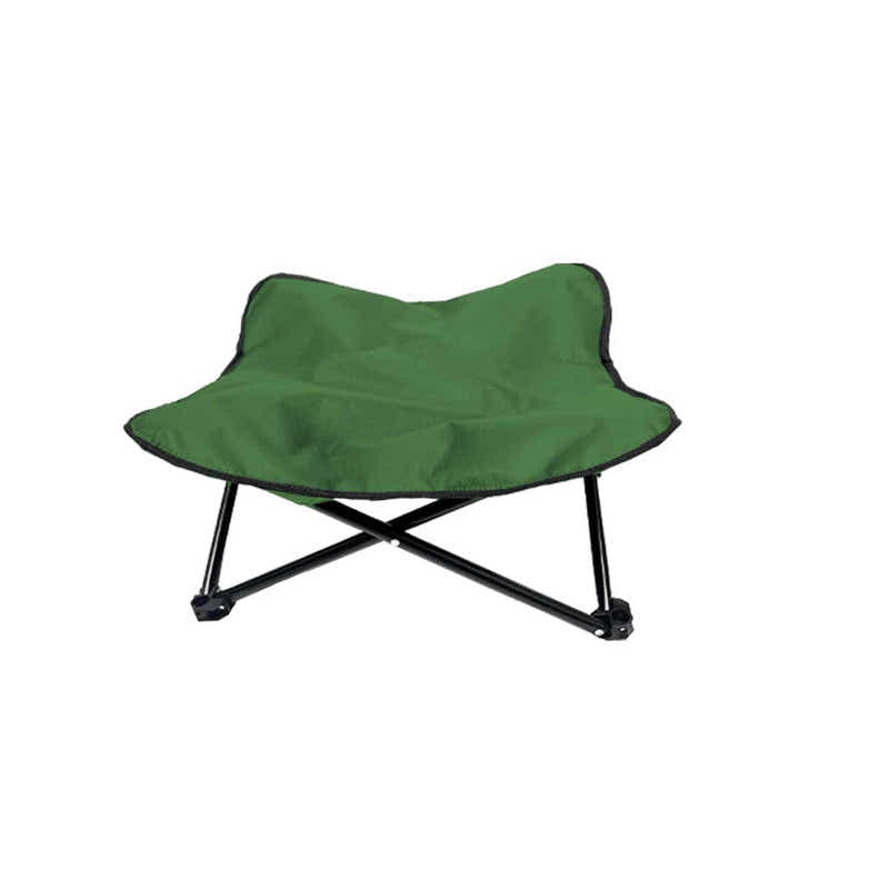 DS NA Bright Green Elevated Comfort Pet Bed - Portable & Foldable Dog Cat Cot