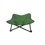 DS NA Bright Green Elevated Comfort Pet Bed - Portable & Foldable Dog Cat Cot