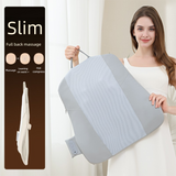 DS NA Grey Slim Wireless Shiatsu Back Massager Cushion - Rechargeable Heated