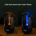 DS NA Creative Retro Flame Essential Oil Diffuser - Portable Humidifier