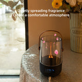 DS NA Creative Retro Flame Essential Oil Diffuser - Portable Humidifier