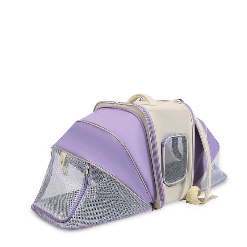 DS NA Expandable Pet Carrier Backpack for Cats & Small Dogs