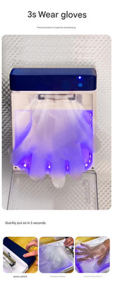 DS NA Automatic Disposable Glove Dispenser Machine with UV Sterilization