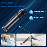DS NA Portable Cordless Handheld Vacuum Cleaner - 16000Pa Suction, 3x2000mAh Bat