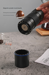 DS NA Grey Premium 7-Star Manual Coffee Grinder - Portable Bean Mil（R60pro）