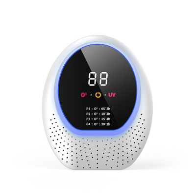 DS NA White Rechargeable Ozone Portable Odor Eliminator for Home, Pets & Closets