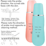 DS NA Ultrasonic Skin Scrubber - Deep Cleansing, Peeling, Lifting