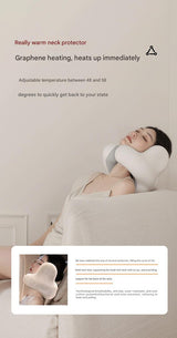 DS NA Smart Neck Pillow with Dual Noise Reduction, HIFI Bluetooth Music