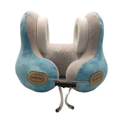 DS NA Smart Neck Pillow with Dual Noise Reduction, HIFI Bluetooth Music & Graph
