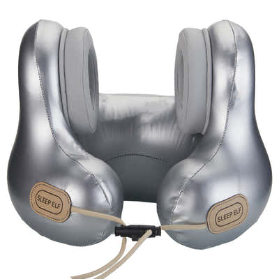 DS NA Smart Neck Pillow with Dual Noise Reduction, HIFI Bluetooth Music - Gy