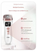 DS NA 3-in-1 Facial Firming & Anti-Wrinkle Device with HIFU, RF & EMS Tech