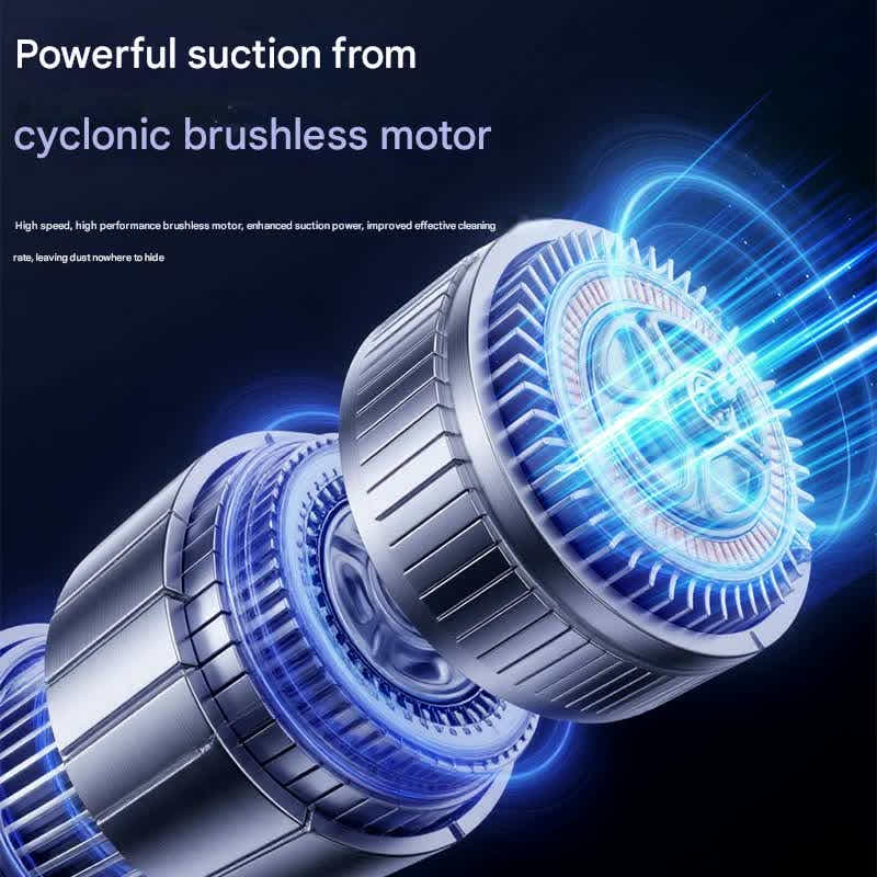 DS NA Multi-Function Cordless Handheld Vacuum Cleaner & Blower - Powerful Brush