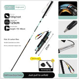 DS NA Carbon Fiber Foldable Poles (Blue) - Ultralight Trail/Hiking