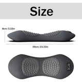 DS NA Dark Grey 3-in-1 Heated Back Stretcher with Vibration Massage & Traction