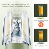 DS NA Green Portable Automatic Rechargeable Blender Wireless Juicer Mini Ice