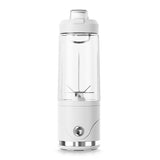 DS NA White Portable Automatic Rechargeable Blender Wireless Juicer Mini Ice