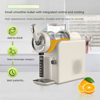 DS NA White Compact Home Cold Drink & Ice Cream Maker – Multi-Functional Slush