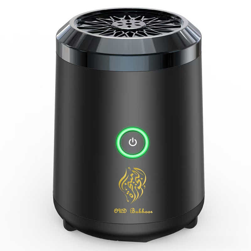 DS NA Portable Electric Oud Bukhoor Incense Burner with Speaker - USB Recharge