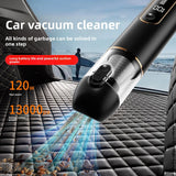 DS NA Black 2-in-1 Cordless Handheld Car Vacuum Cleaner and Air Blower Powerful