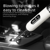 DS NA Black 2-in-1 Cordless Handheld Car Vacuum Cleaner and Air Blower Powerful