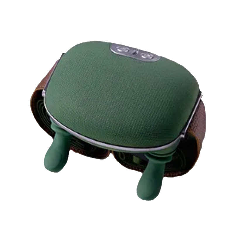 DS NA Green Cordless Shoulder and Neck Massager with Heat Rechargeable Shiatsu