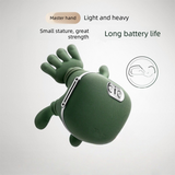 DS NA Green Cordless Shoulder and Neck Massager with Heat Rechargeable Shiatsu