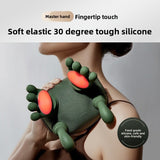 DS NA Green Cordless Shoulder and Neck Massager with Heat Rechargeable Shiatsu