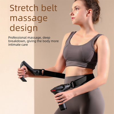 DS NA Professional Massage Gun with Extension Handle & Back Strap – 12 Sp