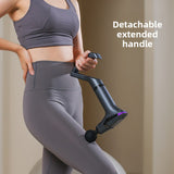 DS NA Professional Massage Gun with Extension Handle & Back Strap – 12 Sp