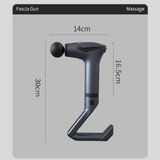 DS NA Professional Massage Gun with Extension Handle & Back Strap – 12 Sp