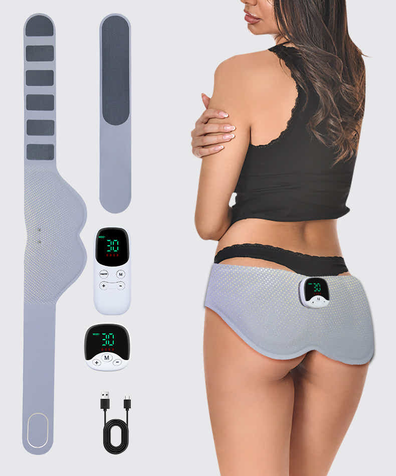 DS NA Electric Hip Trainer EMS Muscle Stimulator Buttock Lifting Belt with Remot