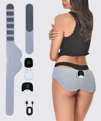 DS NA Electric Hip Trainer EMS Muscle Stimulator Buttock Lifting Belt with Remot
