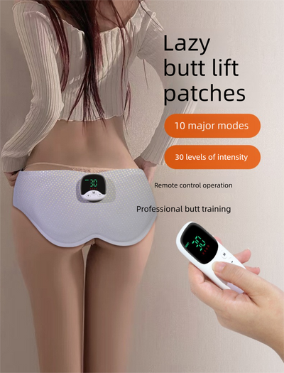 DS NA Electric Hip Trainer EMS Muscle Stimulator Buttock Lifting Belt with Remot