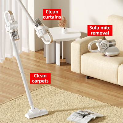 DS NA Purple Cordless Handheld UV Mite Remover – 11KPa Bed Vacuum Cleaner