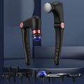 DS NA Black-Rosegold Foldable Percussion Massage Gun with Hot Cold Compress & 10