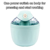 DS NA Blue 500ML Compact Electric Ice Cream Maker - Portable Quick Iced Drink