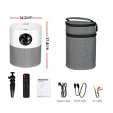DS NA Portable Mini Video Projector 1080P Wifi Home Theater HDMI Carry Bag