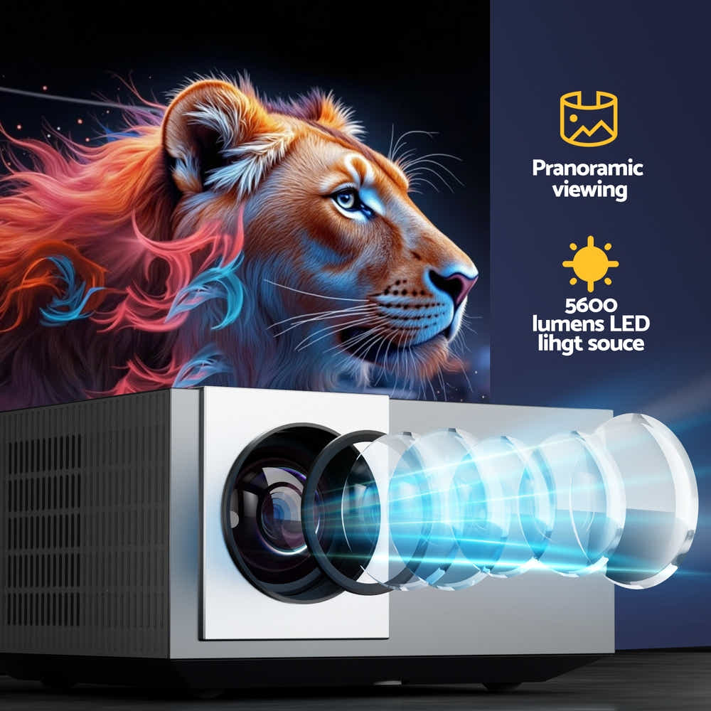 DS NA Devanti Video Project 4K 1080P Official Google TV 5G Wifi Home Cinema